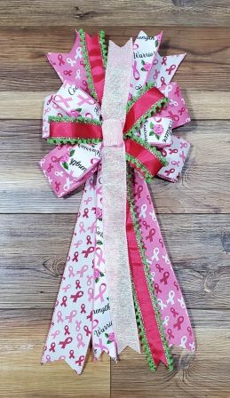 Bead Grass Wreath with Optional Bow #3